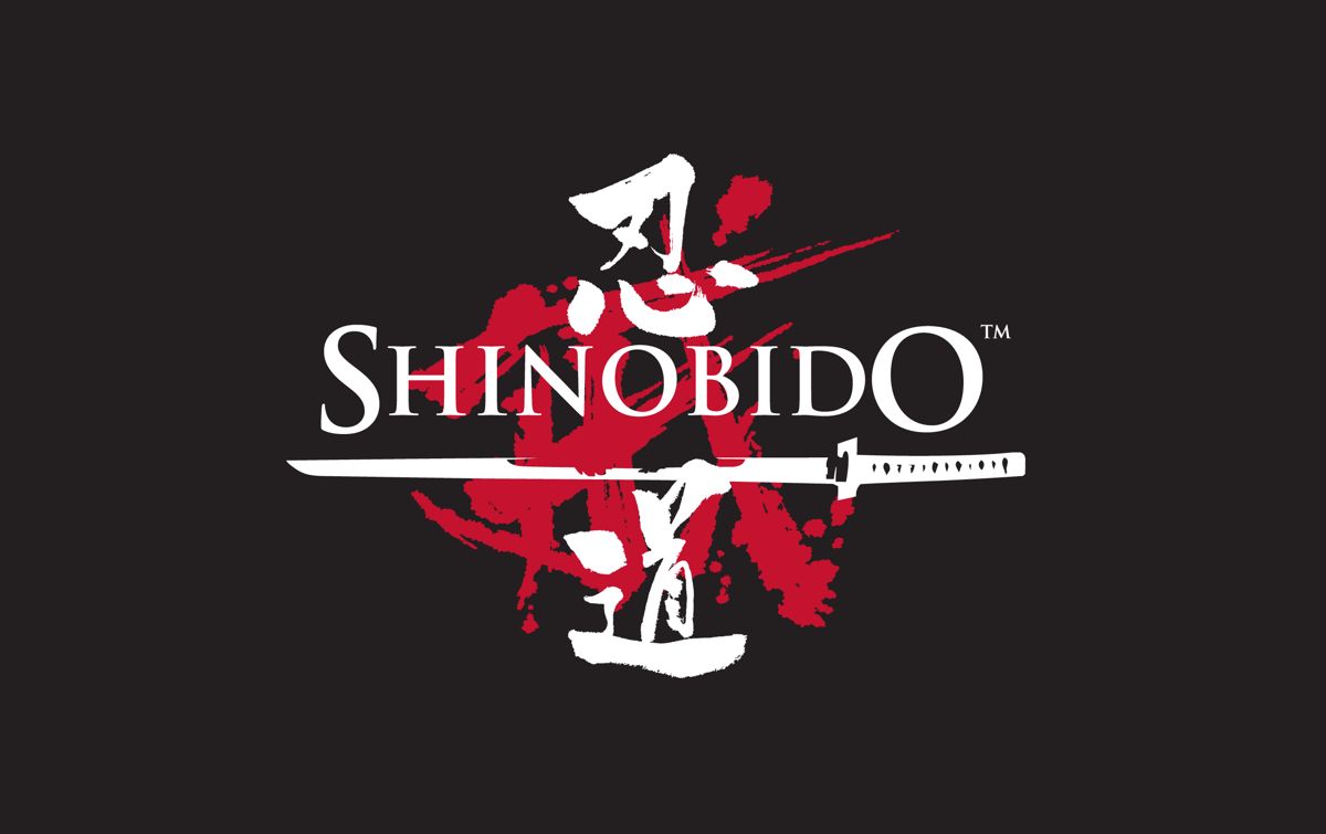 Shinobido: Way of the Ninja Logo (E3 2006 Press Information CD-rom): Shinobido logo - white text (no strap)