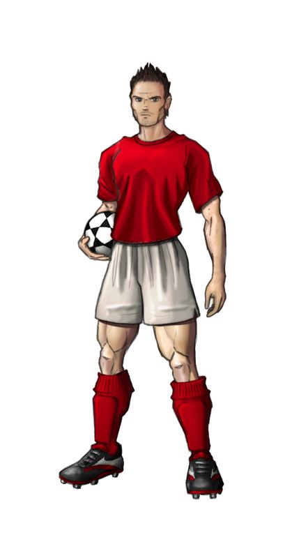 World Tour Soccer 06 Concept Art (E3 2006 Press Information CD-rom): Kit Select Player (Colour)