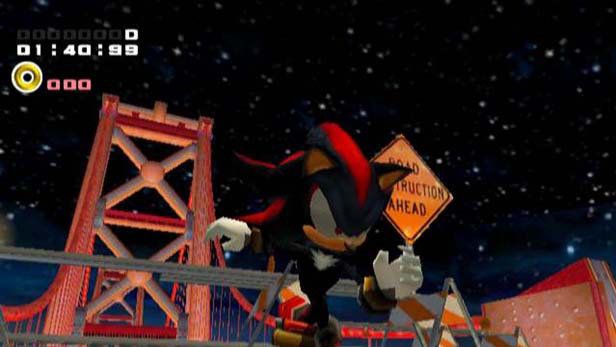 Shadow the Hedgehog Screenshot (PlayStation.com): actually from Sonic Adventure 2 (error on PlayStation.com)