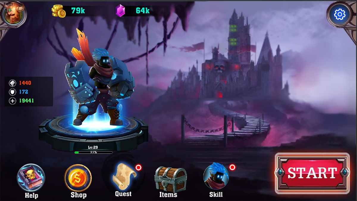 Hollow World: Dark Knight Screenshot (Nintendo.com.au)