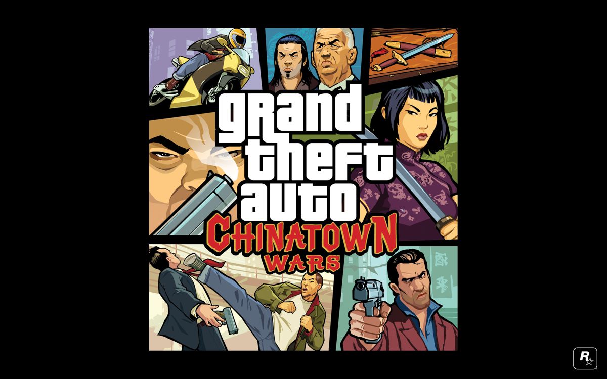 Grand Theft Auto: Chinatown Wars Wallpaper (Official Website): Chinatown Wars Box Art