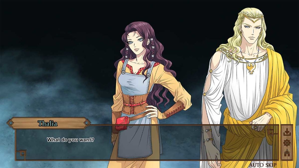 Gods of Love: An Otome Visual Novel Screenshot (Steam)