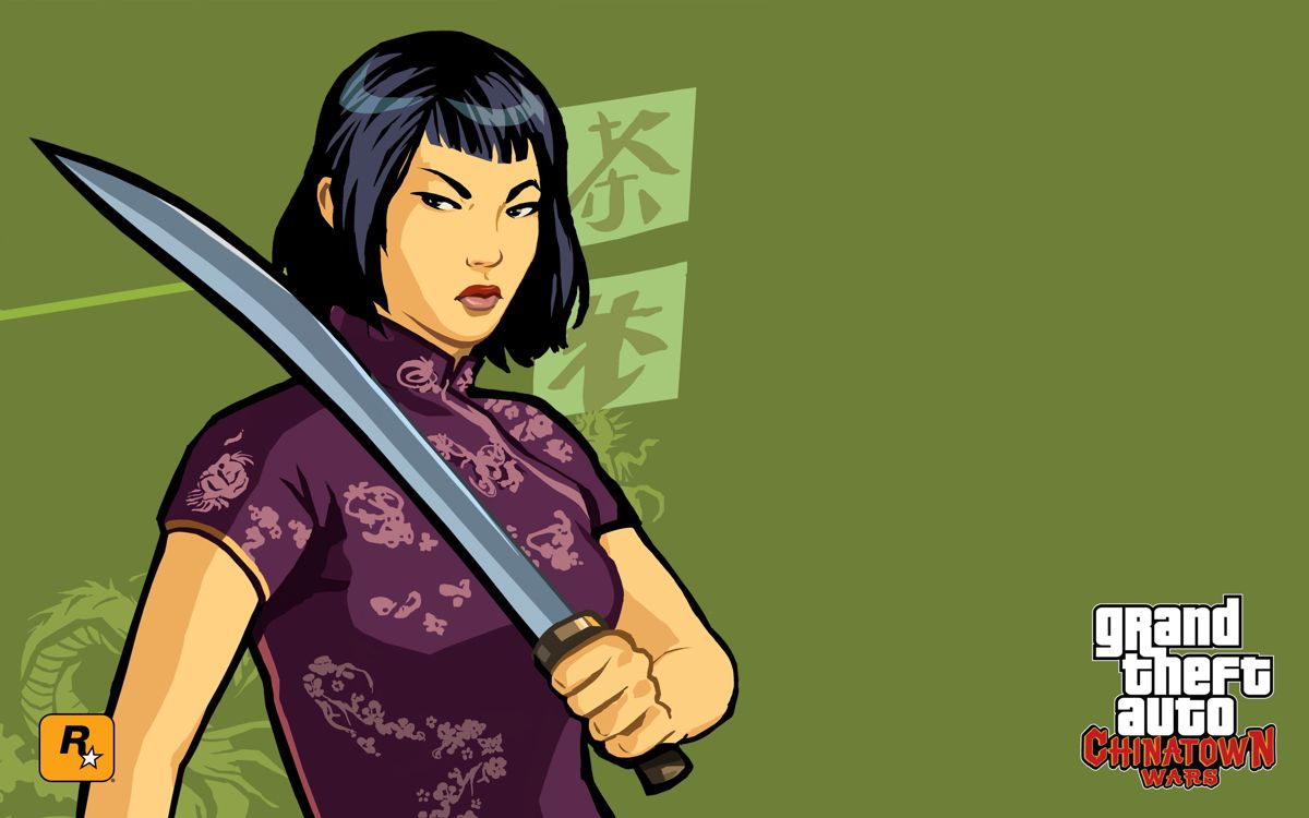 Grand Theft Auto: Chinatown Wars Wallpaper (Official Website): Ling