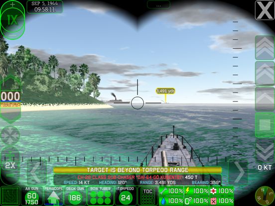 Crash Dive II: The Silent Service Screenshot (iTunes Store)