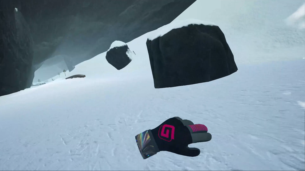 Carve Snowboarding Screenshot (Meta Store): Gameplay_Boarding