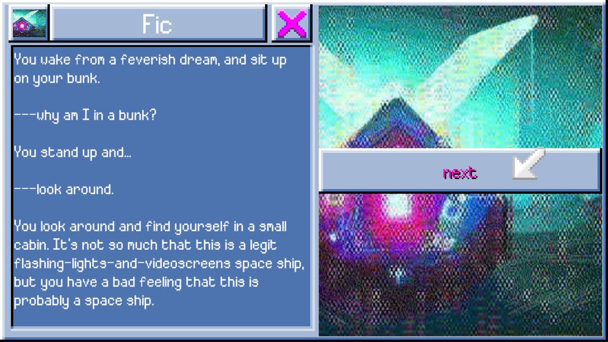 Radiantflux: Hyperfractal 4.0 - Interactive Science Fiction Screenshot (Nintendo.com.au)