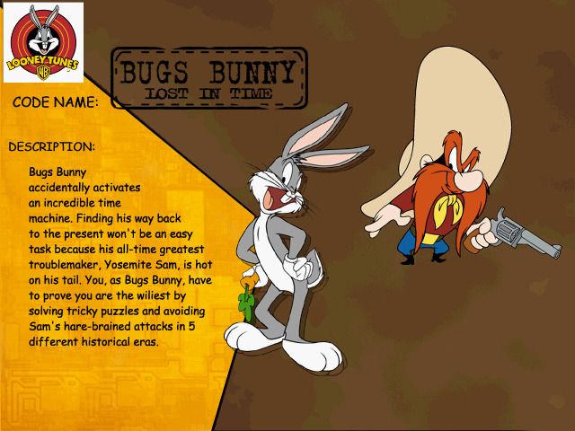 Bugs Bunny: Lost in Time Concept Art (Infogrames E3 1998 Press Kit Materials)