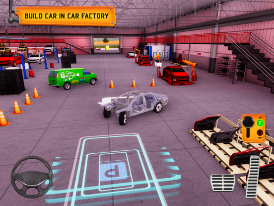 Car Factory Parking Screenshot (iTunes Store)