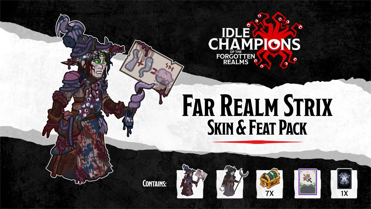 Idle Champions of the Forgotten Realms: Far Realm Strix Skin & Feat Pack Screenshot (Steam)