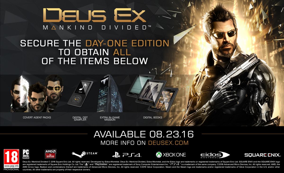 Deus Ex: Mankind Divided Other (Steam)