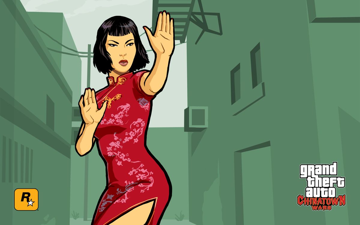 Grand Theft Auto: Chinatown Wars Wallpaper (Official Website): Kung Fu Ling