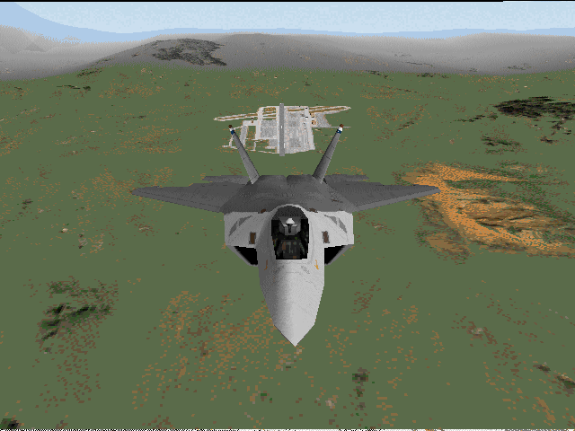 F-22 Lightning II Screenshot (NovaLogic website, 1996-08-06)