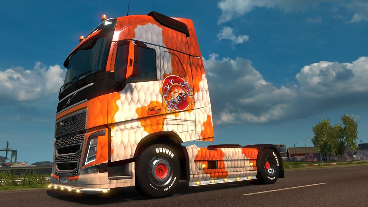 Euro Truck Simulator 2: Japanese Paint Jobs Pack Screenshot (blog.scssoft.com, official blog of SCS Software)