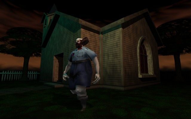 Zombieville Render (Psygnosis E3 1996 Press Kit): Town7