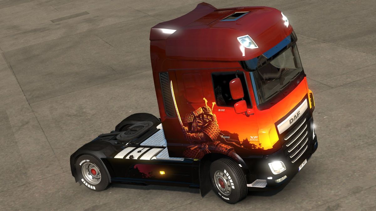 Euro Truck Simulator 2: Japanese Paint Jobs Pack Screenshot (blog.scssoft.com, official blog of SCS Software)