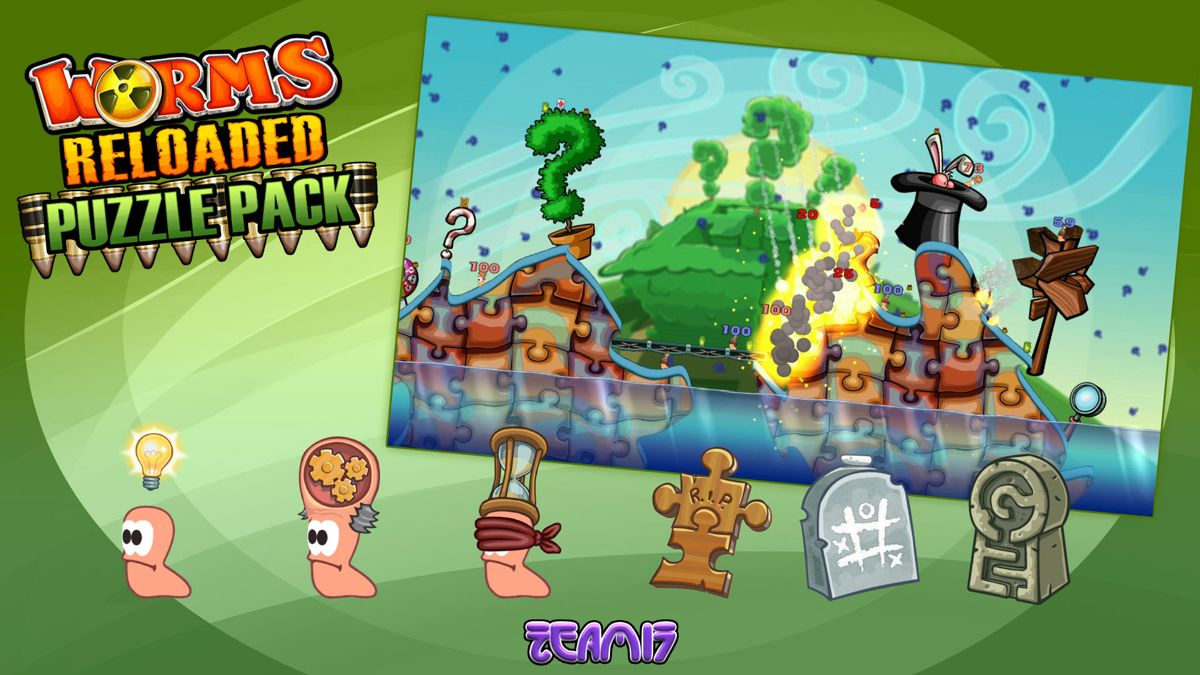 Worms: Reloaded - Puzzle Pack Screenshot (Steam)