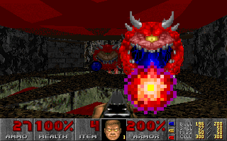Doom Screenshot (Preview, 1993-10-05)