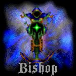 Hexen: Beyond Heretic Other (GT Interactive website, 1996): Bishop Character sprite