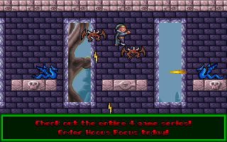 Hocus Pocus Screenshot (Shareware v1.0, 1994-06-01): Check out the entire 4 game series! Order Hocus Pocus today!