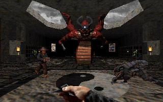 Shadow Warrior Screenshot (3D Realms website, 1996-05): Screenshot published on 1996-05-31