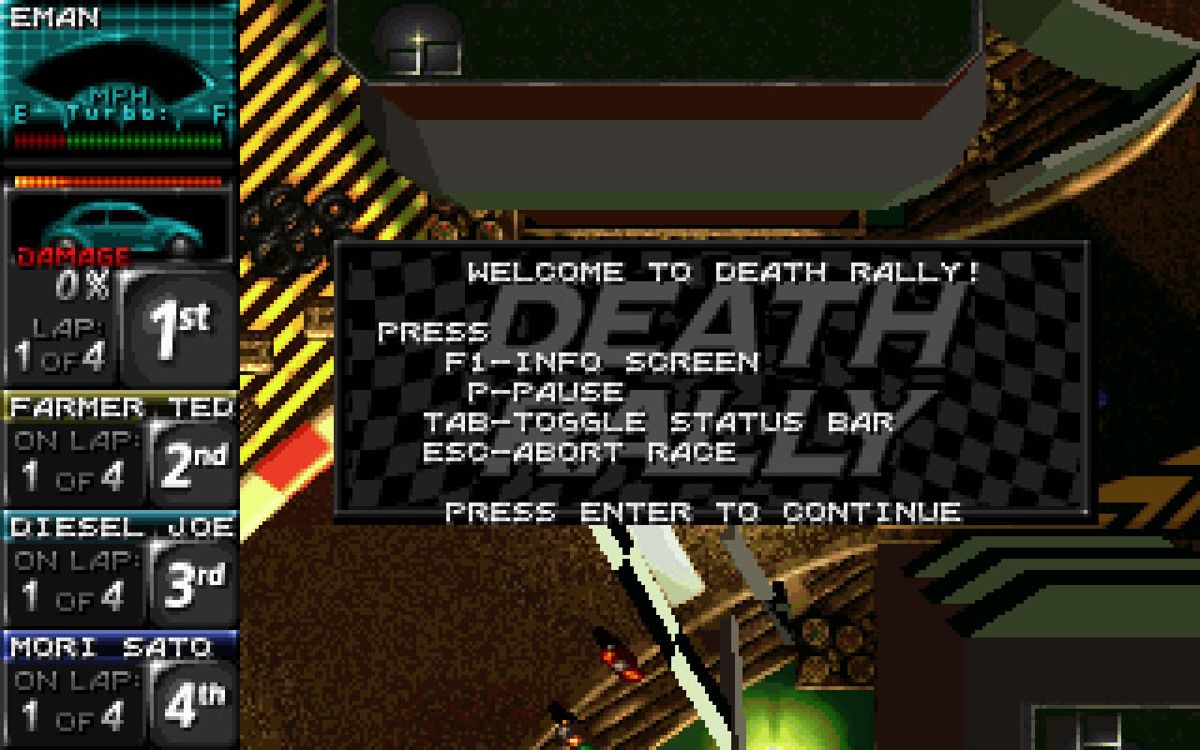 Death Rally Screenshot (Steam)