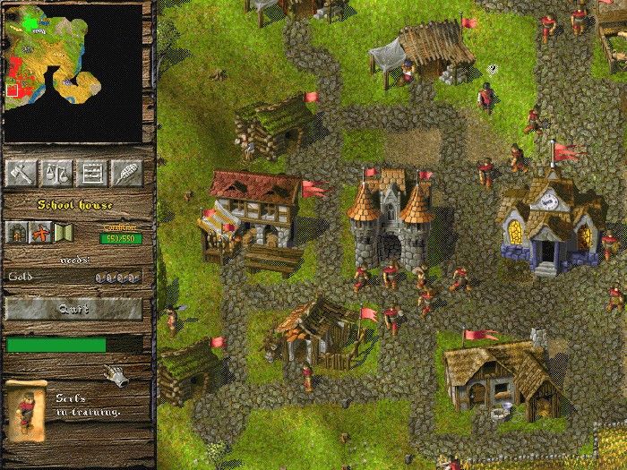 Knights and Merchants: The Shattered Kingdom Screenshot (Official website (English), 2001)