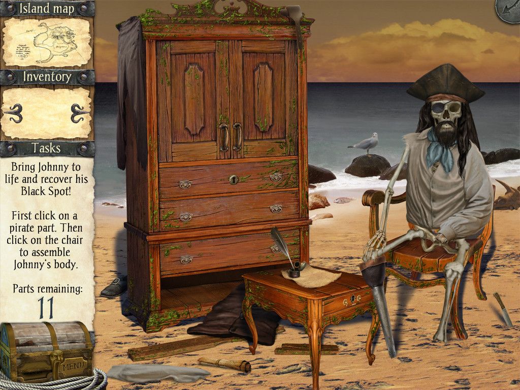 Robinson Crusoe and the Cursed Pirates Screenshot (Steam)