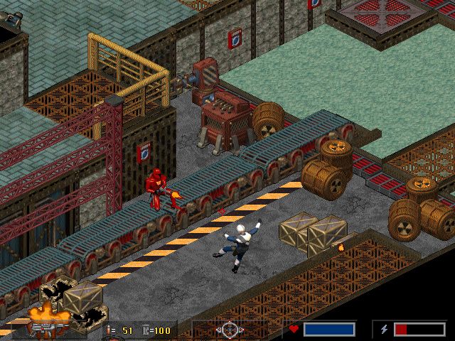 Crusader: No Remorse Screenshot (ORIGIN Systems website, 1997): PC version