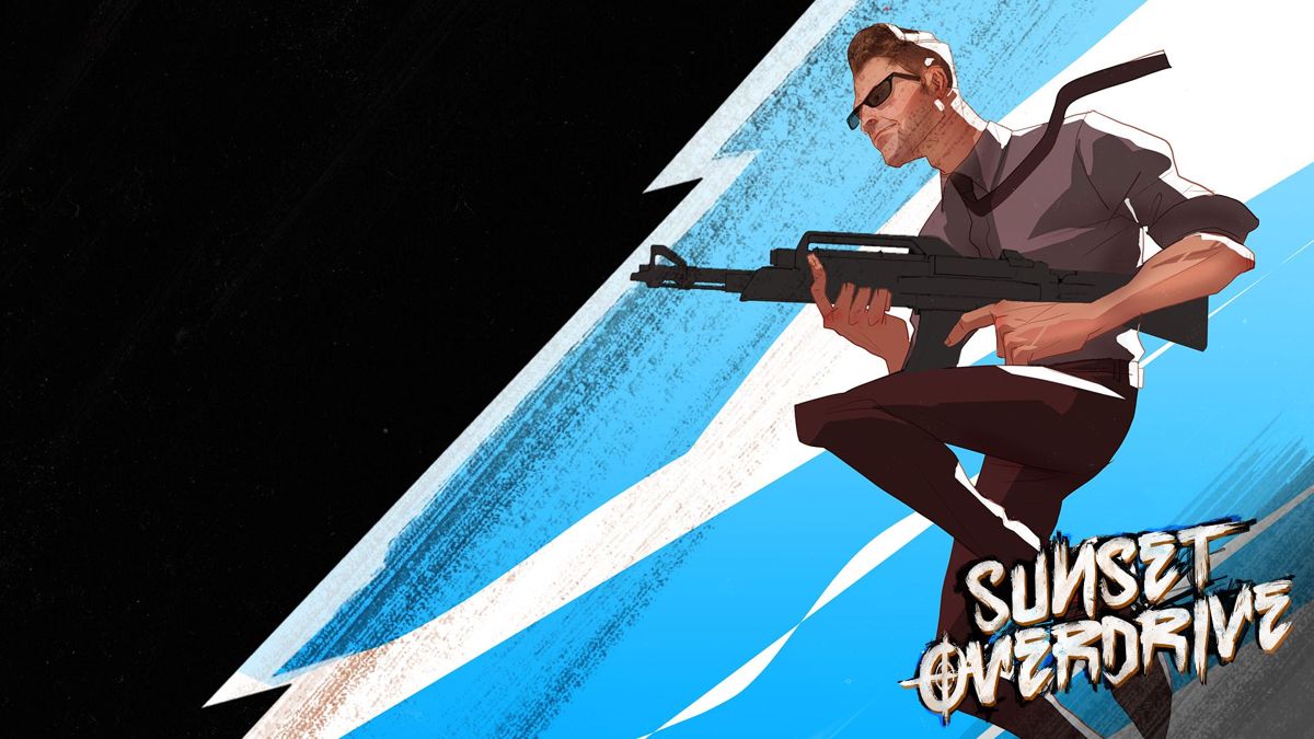 Sunset Overdrive Other (Official Xbox Live achievement art): Hardcore! Buck Strikes Back