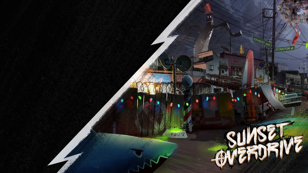 Sunset Overdrive Other (Official Xbox Live achievement art): Over-Amped