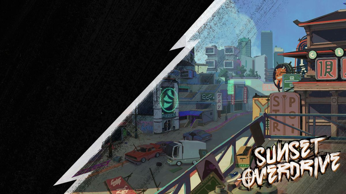 Sunset Overdrive Other (Official Xbox Live achievement art): Chaos in Little Tokyo