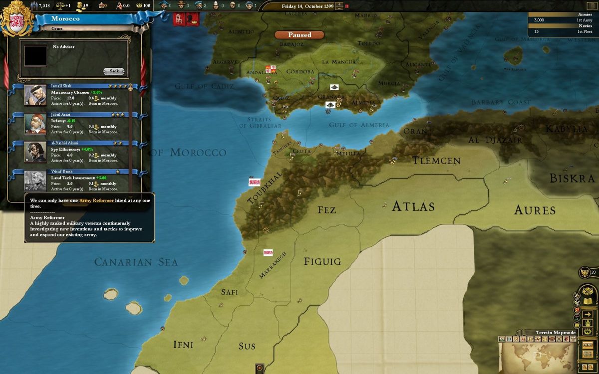 Europa Universalis III: Divine Wind Screenshot (Steam)