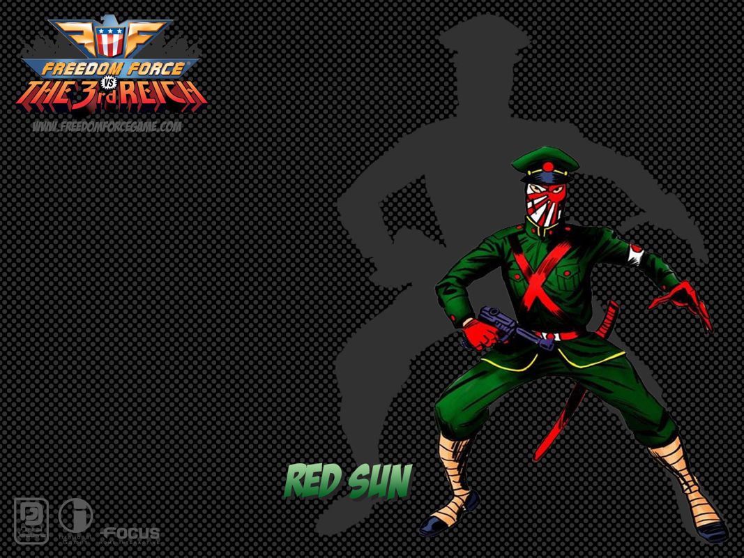 Freedom Force vs The 3rd Reich Wallpaper (Official website wallpapers): Red Sun