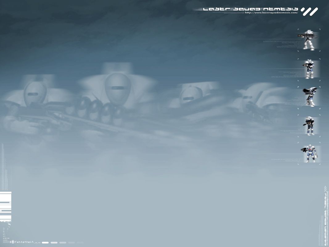 Laser Squad: Nemesis Wallpaper (Official website wallpapers): By Farenheiht