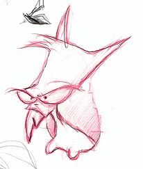 Earthworm Jim Screenshot (Douglas TenNapel's official website): Early Evil The Cat Concept Art downloaded from here