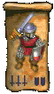 Knights and Merchants: The Shattered Kingdom Other (Official website (English), 2001): Sword Fighter In-game character icon