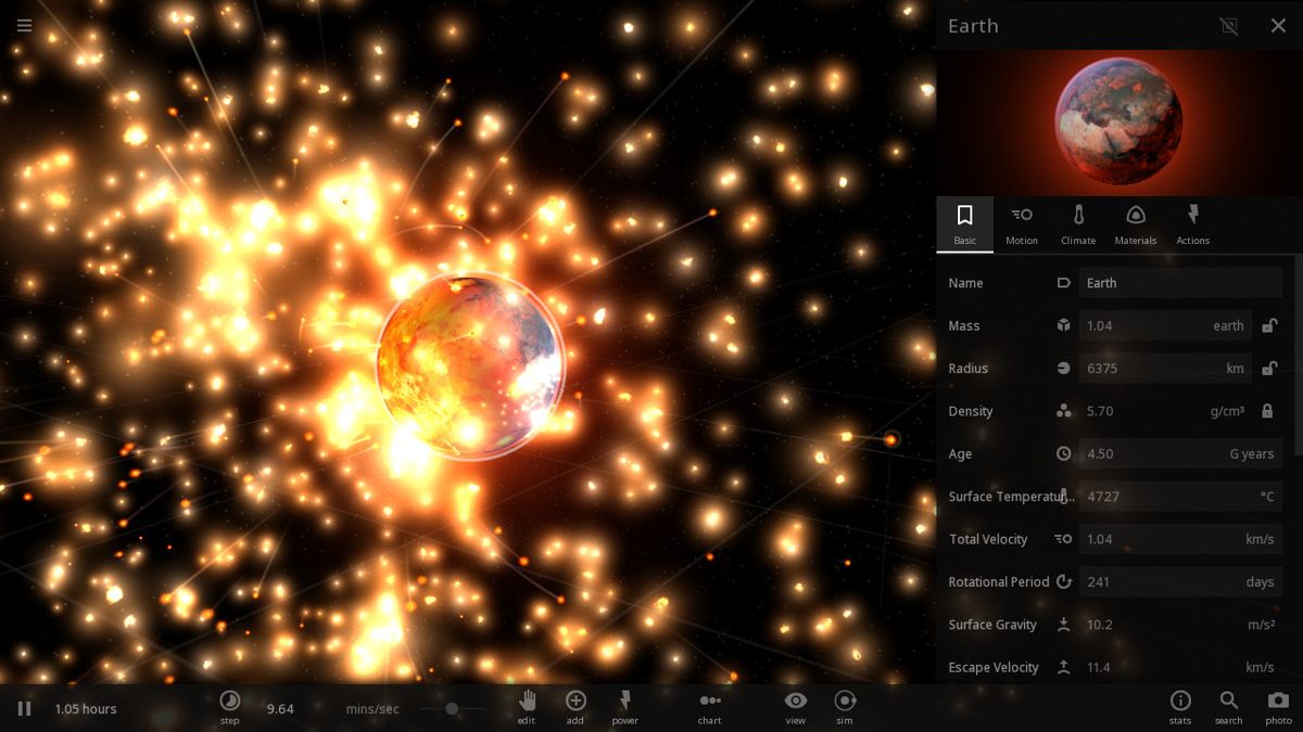 Universe Sandbox ² Screenshot (Steam Store page)