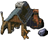 Knights and Merchants: The Shattered Kingdom Other (Official website (English), 2001): Armor smithy In-game building sprite