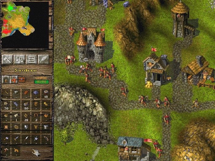 Knights and Merchants: The Shattered Kingdom Screenshot (Official website (English), 2001)