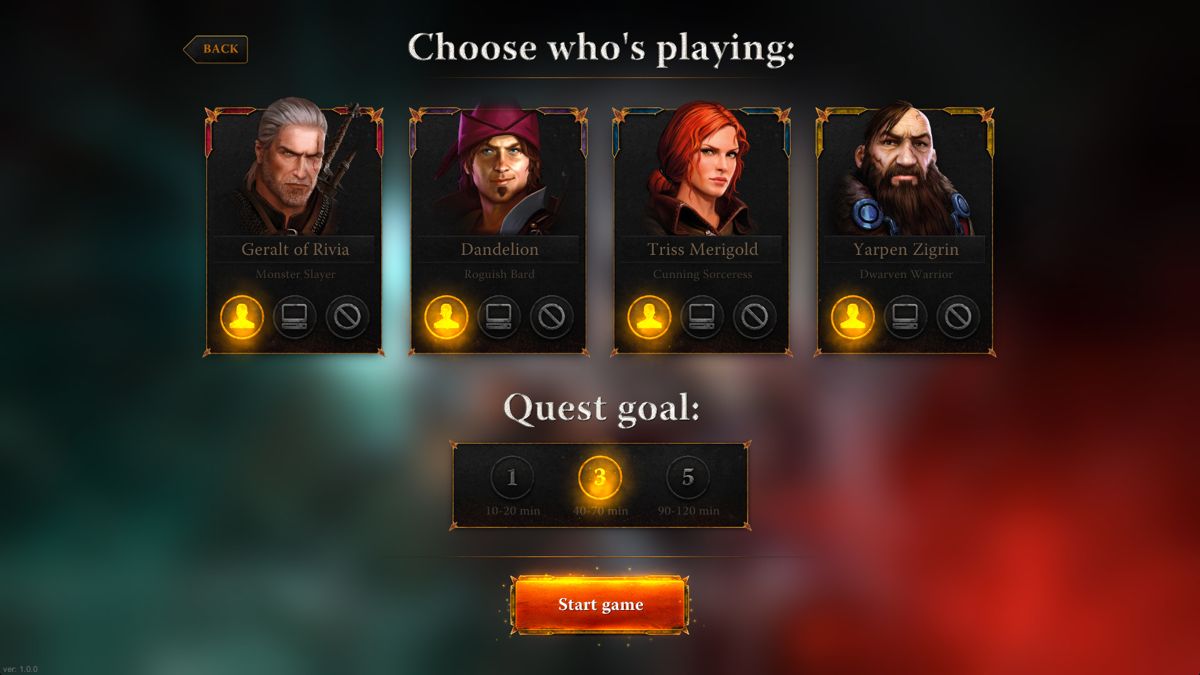 The Witcher: Adventure Game Screenshot (Steam)