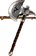 Rage of Mages Other (Official website (English), early 2000s): Axes In-game weapon art