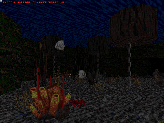 Shadow Warrior Screenshot (SVGA preview screenshots, 1995-06-20)