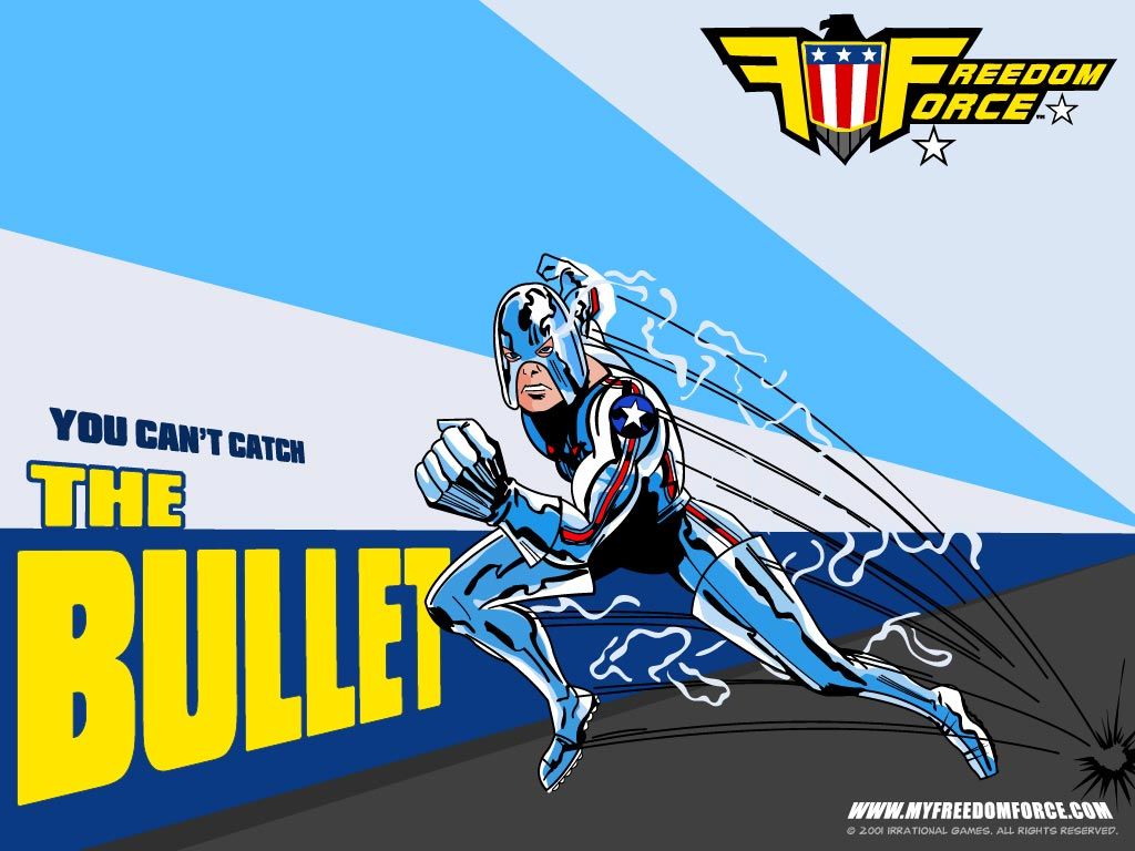 Freedom Force Wallpaper (Official website wallpapers): Bullet
