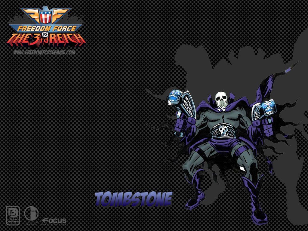 Freedom Force vs The 3rd Reich Wallpaper (Official website wallpapers): Tombstone