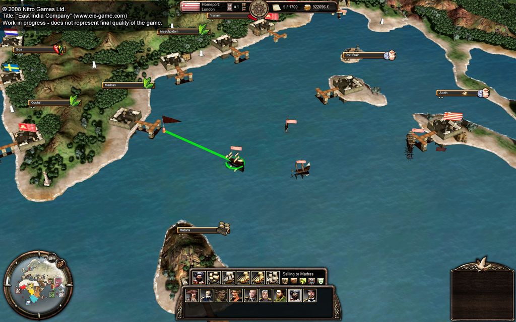 East India Company Screenshot (Official screenshots)