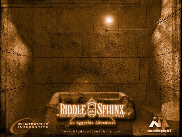 Riddle of the Sphinx: An Egyptian Adventure Wallpaper (Official website wallpapers): King's Chamber Sepia