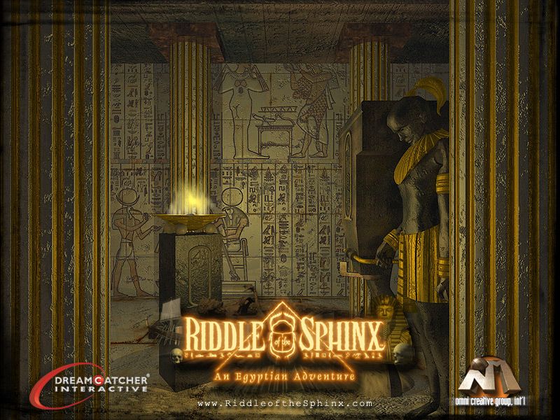 Riddle of the Sphinx: An Egyptian Adventure Wallpaper (Official website wallpapers): Dome Chamber Color