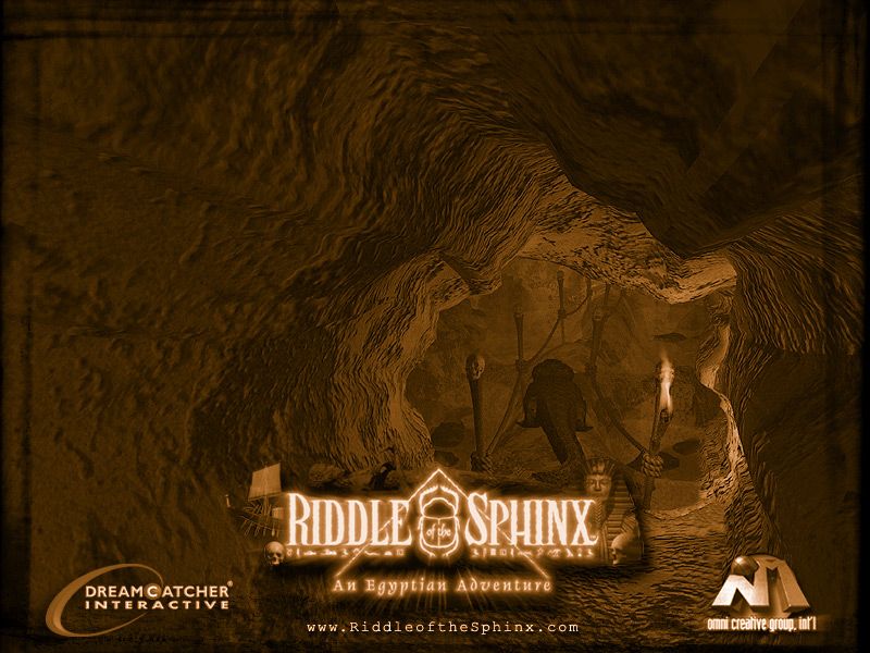 Riddle of the Sphinx: An Egyptian Adventure Wallpaper (Official website wallpapers): Alligator Cove Sepia