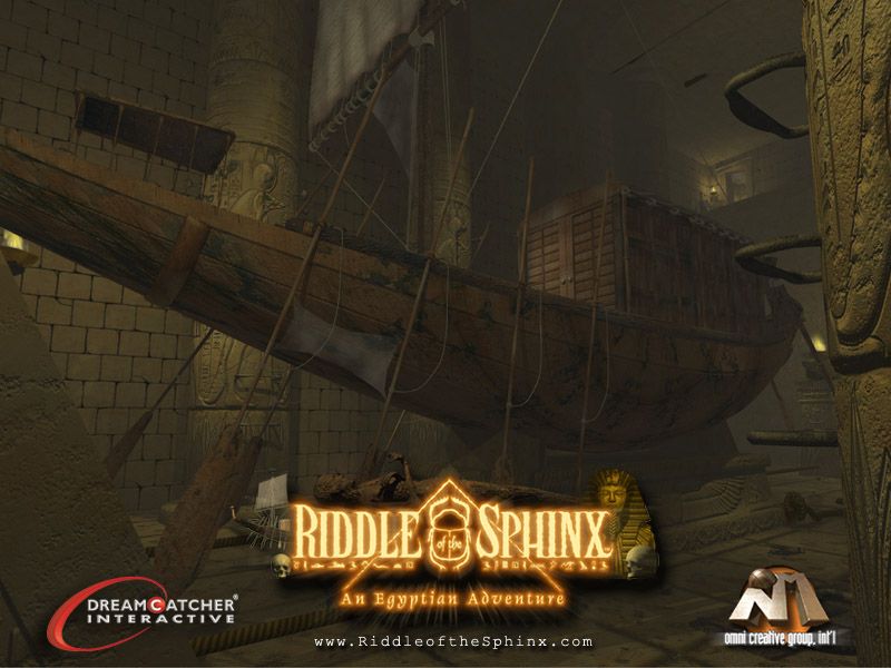 Riddle of the Sphinx: An Egyptian Adventure Wallpaper (Official website wallpapers): Yacht Chamber Color