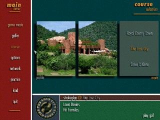 Pro 18 World Tour Golf Screenshot (Psygnosis E3 1998 Press Kit)